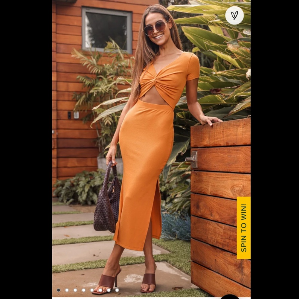 NWT Lulus Cutout Dress!